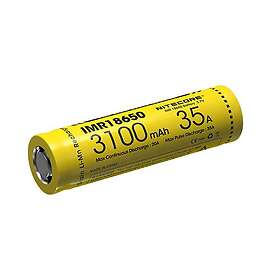 NiteCore Batteri 18650 3100 mAh imr