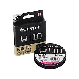 Westin Fishing W10 13-Braid Cast 'N' Jig 110m 0,148mm 9,0kg 20lbs Pickled Pink