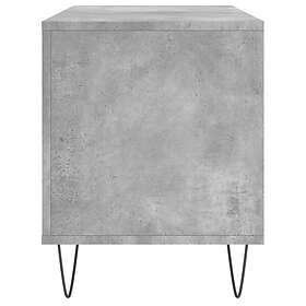 vidaXL Stereobänk betong-grå 100x38x48 cm konstruerat trä 831752