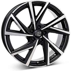 MSW 80g.Blk/Pol 7x17 4/108 ET47 CB63.3