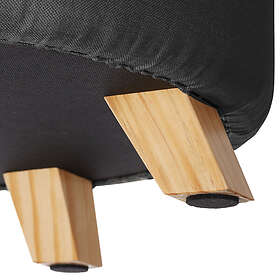 TecTake Suna Pall med förvaringsutrymme (mörkgrå)