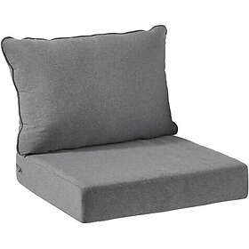 Fritab Royal Robin sittdyna kolgrå 60x60 cm