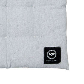 Recycled by Wille Valter palldyna ljusgrå chambray 38x38 cm