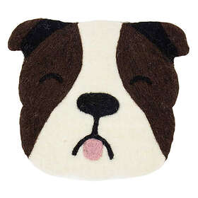 Afroart Felt Bulldog sittdyna Ø28 cm