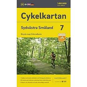 : Cykelkartan Blad 7 Sydvästra Småland 2023-2025
