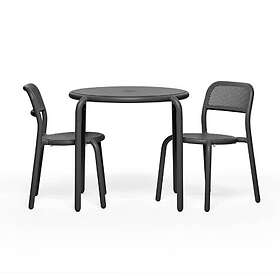 Fatboy Toní stol antracit, 2-pack