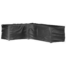 vidaXL Överdrag för utemöbler 16 ölj. 210x260x80cm L-format 319325
