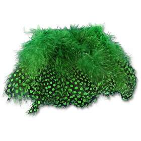 Hareline Strung Guinea Feathers #184 High.Green