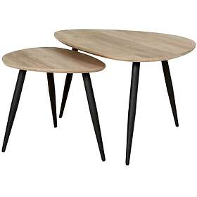 Skånska Möbelhuset Smokey satsbord 90x60 60x40 cm