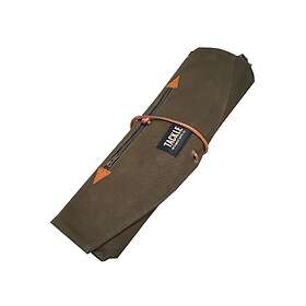 Tackle Waxed Canvas Roll Up Stick Case Forest Green