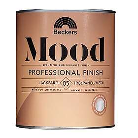 Beckers Lackfärg 5 Mood VIT/BAS A 0,675L