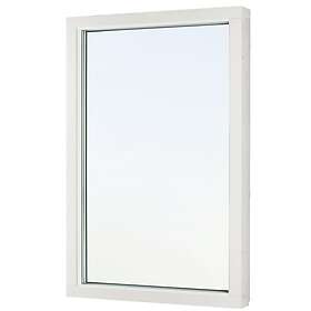 Svenska Fönster Fast SP Trä-Alu 3-Glas Vit 8X13