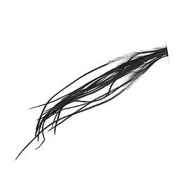 Whiting 100pack Size 14 Black Högkvalitativt hackle för torrflugor