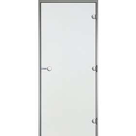 Harvia Bastudörr Glasdörr genomskinlig 8x21 aluminiumkarm