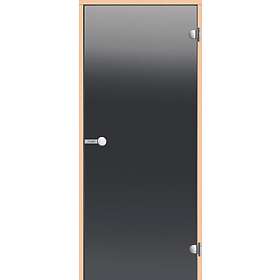 Harvia Bastudörr Glasdörr grå 8x19 alkarm