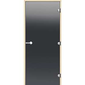 Harvia Bastudörr Glasdörr grå 9x21 furukarm