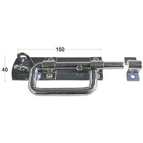 Habo Skjutregel 7124 210mm Galvad