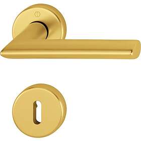 Swedoor Trycke Stockholm m nyckelskyltgold, quick-fit