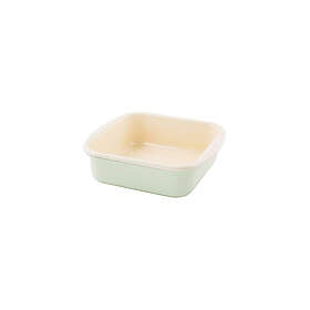 Riess Bakform Emalj 22x22 cm Grön