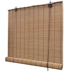 vidaXL Rullgardin brun bambu 80 x 160 cm 241326