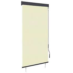 vidaXL Rullgardin utomhus 100x250 cm gräddvit 145959