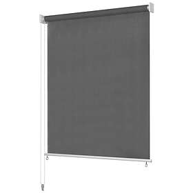 vidaXL Rullgardin utomhus 100x140 cm antracit 43482