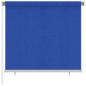 vidaXL Rullgardin utomhus 160 x 140 cm blå HDPE 312840