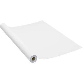 vidaXL Dekorplast vit 500x90 cm PVC 146122