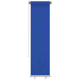 vidaXL Rullgardin utomhus 60x230 cm blå HDPE 312848