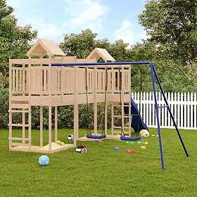 vidaXL Lekplats massiv furu 3156889
