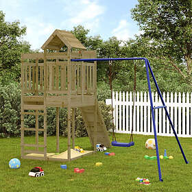 vidaXL Lekplats impregnerad furu 3156879