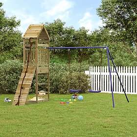 vidaXL Lekplats impregnerad furu 3156906