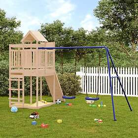 vidaXL Lekplats massiv furu 3156880
