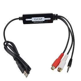 EzCAP EZCAP216 USB Audio capture analog till digital ljudomvandlare