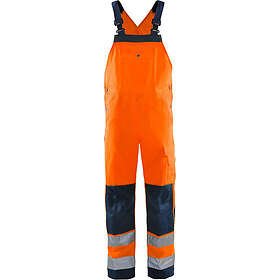 Fristads Hängslebyxa Varsel Kl 2 Varselorange/Marinblå C46