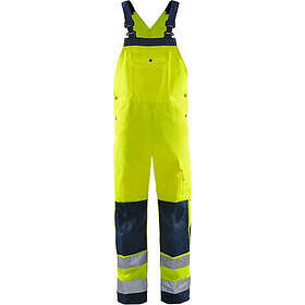 Fristads Hängslebyxa Varsel Kl 2 Varselgul/Marinblå C60