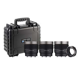 Samyang V-AF Lens Kit with MF Adapter and Hardcase Sony E