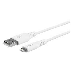 eSTUFF USB-A Lightning Cable 2m White