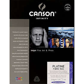 Canson Platine Fibre Rag A4 310gr 25blad