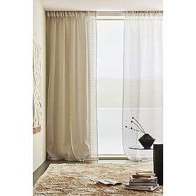 Jotex STRILA multifunktionsgardin 2-pack Beige