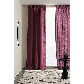 Jotex ELI multifunktionsgardin 2-pack Vinröd