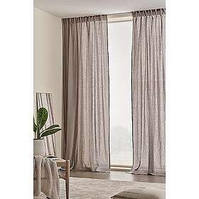 Jotex LEIA multifunktionsgardin 2-pack ekologisk Grå