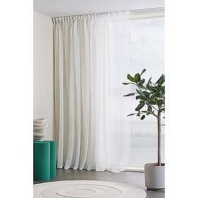 Jotex YUNA multifunktionsgardin 1 längd extra bred Naturvit