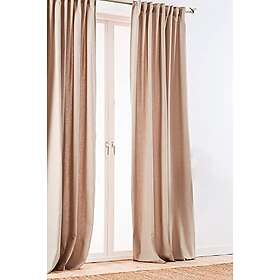 Jotex ELORA multifunktionsgardin 2-pack Beige