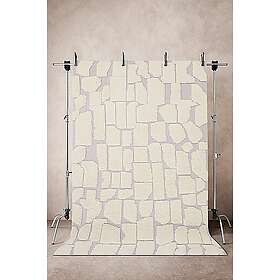 Jotex KERRY ull- och bomullsmatta 200x300 cm Lila/Naturvit