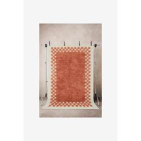 Jotex RAVA ullmatta 200x300 cm Orange/Naturvit