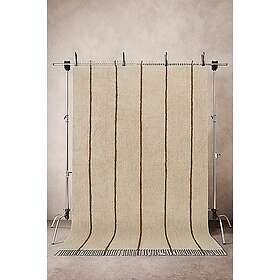 Jotex JASMINE bomullsmatta 200x300 cm Naturvit/brun