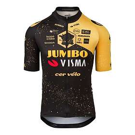 AGU Jumbo-visma Replica Tour De France 2023 Short Sleeve Jersey (Homme)