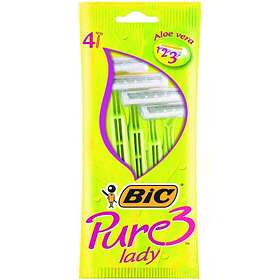 BIC Pure 3 Lady Disposable 4-pack