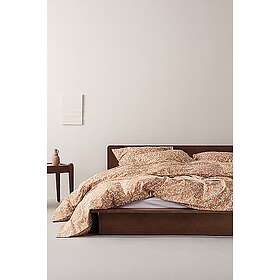 Jotex ANEMONE påslakanset dubbelsäng Rost